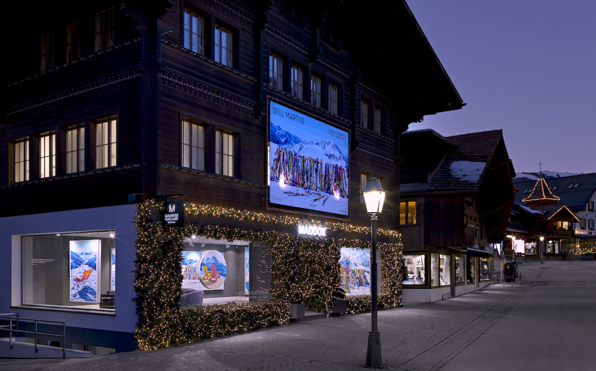 Maddox Gallery Gstaad | Photo Annik Wetter