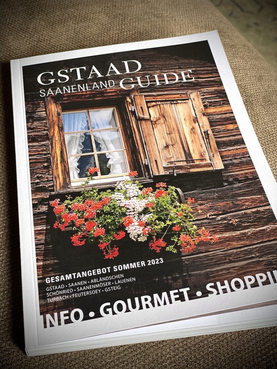 Check the local Gstaad -  Saanenland guide for further dates and opening hours and inspirations