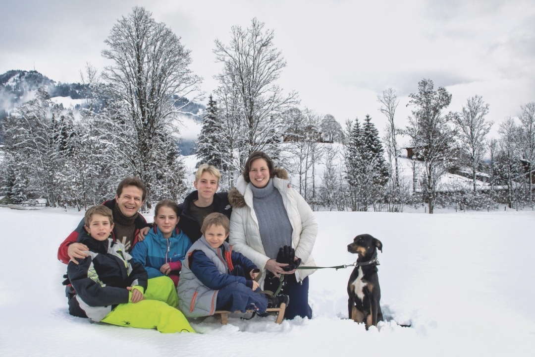 Piguet Family in Gstaad (private photo)