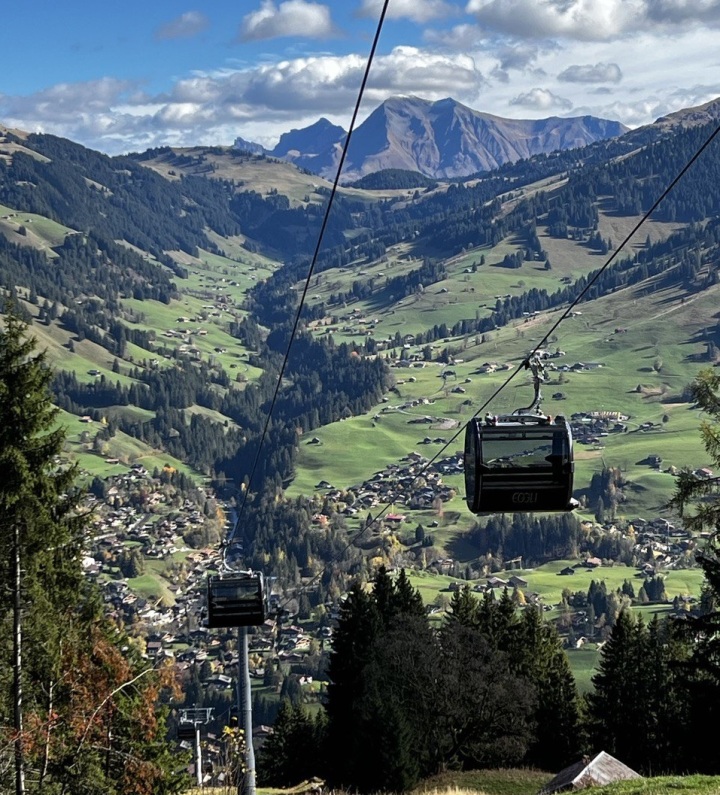 Enjoy the spectacular views from one of the many cable cars