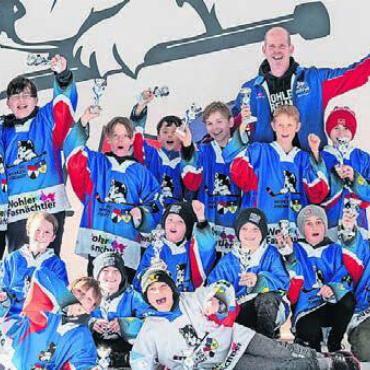 Beste Werbung für Verein - Mit Rang 2 in ihrer Kategorie konnte die U11 des HC Wohlen Freiamt das beste Resultat des Vereins einfahren.