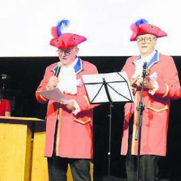 Mal giftig, mal mit Humor - Kleines Jubiläum: Die Kammersänger gehen auf ihre 15. Schnitzelbanktour durch die Beizen.