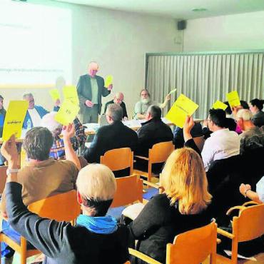 Bloss der Markt trübt das Ergebnis - Viel Harmonie an der Abgeordnetenversammlung: Die Anwesenden sind mit der Arbeit der Verantwortlichen im abgelaufenen Geschäftsjahr zufrieden.