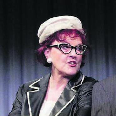 «Ich schlüpfe mit grosser Lust in Rollen» - Hildegard Hilfiker als Darstellerin im Stück «D‘Fraue von Killing». Bild: zg