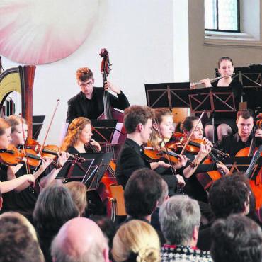 903 000 Franken für das Freiamt - Das Jugendsinfonieorchester erhält vom Swisslos-Fonds für eine Probewoche mit anschliessender Tournee 110 000 Franken. Bild: Archiv