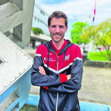 Er steckt in grossen Fussstapfen - «Gesellschaftlich, sportlich, finanziell: Der TV Wohlen ist gut aufgestellt», sagt Präsident Florian Schweer. Bild: Stefan Sprenger
