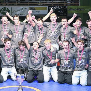 Bronze – und Tschüss - Es war nicht der riesige Jubel – doch die Ringerstaffel Freiamt konnte sich schliesslich auch über die Bronzemedaille freuen. Bilder: Alexander Wagner