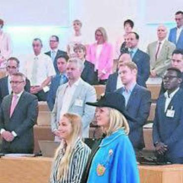 Die Stimme der Jungen sein - Der Moment der Vereidigung war für die junge Frau aus Tägerig etwas Besonderes.