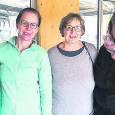 Es gibt viel zu entdecken - Die Organisatorinnen beider Vereine (v. l.): Christine Bächer, Präsidentin Gemeinnütziger Frauenverein; Nicole Lang, Christine Freudenthaler und Marianne Lüthi.