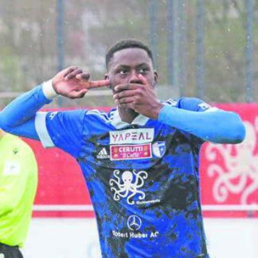 Kisisa verlässt Wohlen - Geht künftig woanders auf Torejagd: Nathan Kisisa. Bild: Archiv/jl