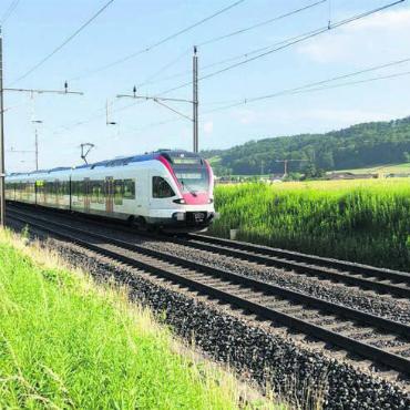 Mehrwert für das Freiamt - Zwei RE-Zugspaare nach Arth-Goldau an Samstagen und Sonntagen. Dies ist heute die einzige Fernverkehrserschliessung des Freiamts. Bild: pd