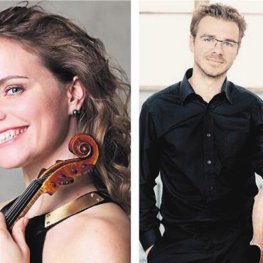 Festival bald unter neuer Leitung - Julia Fischer und Benjamin Nyffenegger ergänzen ab 2024 das künstlerische Leitungsteam des Künstlerhauses Boswil. Bilder: zg