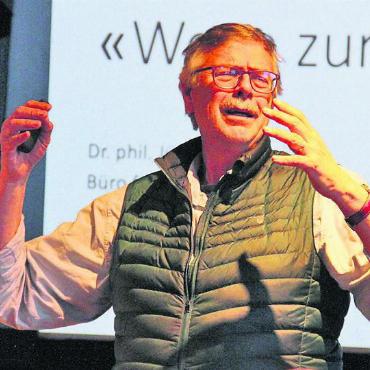 Ein Juwel im Freiamt - Ein Stück Geschichte in Sins von Sins: Referent Jürg Stadelmann.