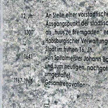 Ein Stück Vergangenheit bewahren - Die Infotafel bezeugt seine Geschichte – und die wichtige Arbeit, an der René Landolt mitgewirkt hat.