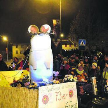 73er lassen die Mäuse tanzen - Der passende Anhänger steht bereit.