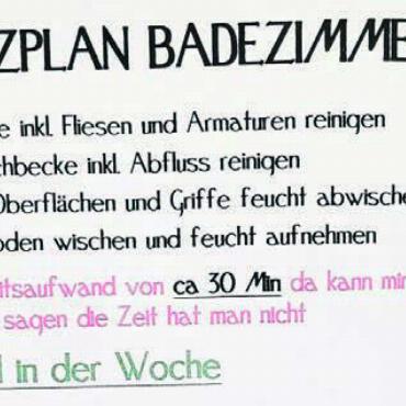 Unterkunft in Not - Alle müssen mitanpacken, damit es im Haus sauber bleibt.