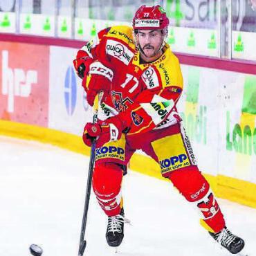 Titelhoffnungen und Verletzungspech - Robin Grossmann spielt mit Biel vorne mit in der NLA. Bild: Freshfocus