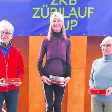 Sieg für Gajic - Stefica Gajic gewinnt in der Kategorie F70. Bild: zg