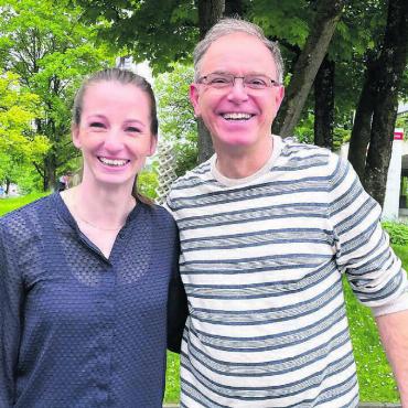 Sie sammelt tolle Momente - Susanne Küng ist aktuell eine der besten Schiedsrichterassistentinnen der Welt. Francesco Buragina war dies vor rund einem Jahrzehnt. Bild: Stefan Sprenger