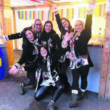 Spiele, Spass und ein Holdrio - Die RüssChatze waren an dieser Fasnacht mehrfach im Einsatz.