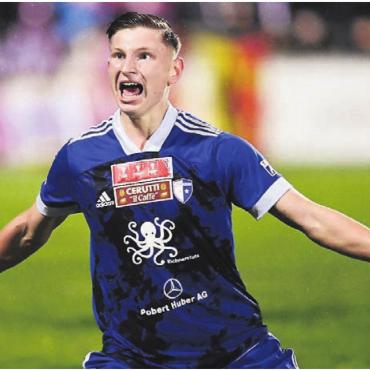Zwei beste Offensivspieler sind weg - Stürmer Alessandro Vogt erhält beim FC St. Gallen einen Profivertrag. Bilder: spr/awa