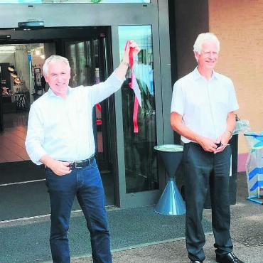 «Eine der besten» - Landammann Alex Hürzeler (l.) war nach der Eröffnung voll des Lobes für Bremgarten.