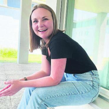 Sie gibt bald den Takt an - Sie wird bald das neue Oberhaupt sein der 350 Mitglieder des TV Muri Handball: Die 29-jährige Lucia Schroth. Bild: Stefan Sprenger
