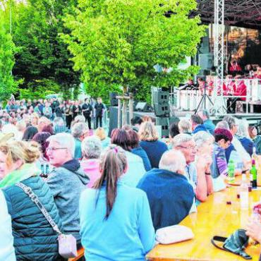 Es ist alles top angerichtet - Die Organisatoren freuen sich auf einen erneuten Grossaufmarsch – wie im letzten Jahr auf dem Sternenplatz. Bild: Archiv