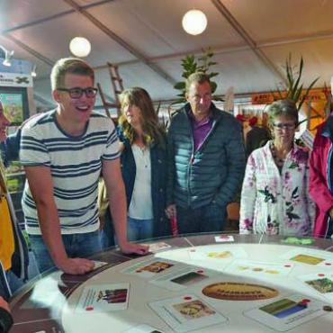 Sechs Gemeinden – eine starke Region - Höhepunkte: Alle fünf bis sieben Jahre finden im Kelleramt prächtige Gewerbeausstellungen statt. Bild: rts