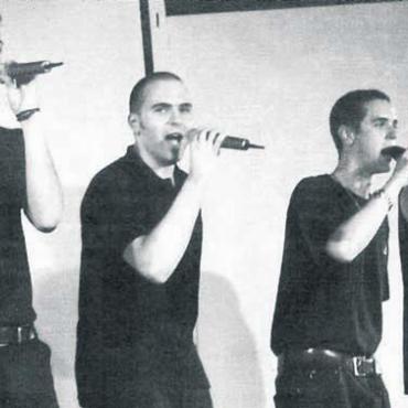 «Miststock-Rock» mit riesigem Erfolg - Haben einen durchwegs überzeugenden Eindruck hinterlassen: (v. l.) Pascal Strasser, Micha und Jan Dettwyler sowie Roger Strasser. Bild: Archiv