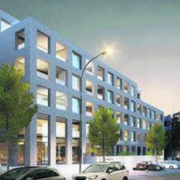 Moderne und stilvolle Bank - Der AKB-Sitz wird erneuert. Bild: pd