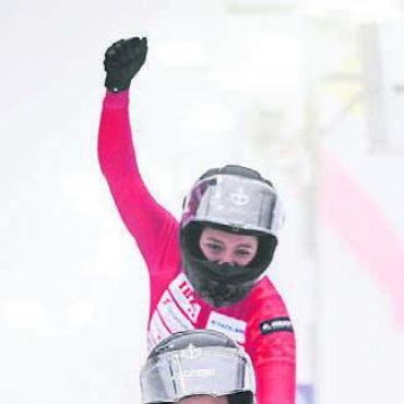 Ausgeschlafen zu EM-Silber - Nach dem 2. Lauf: Das Duo Hasler/ Pasternack hat eine Medaille auf sicher.