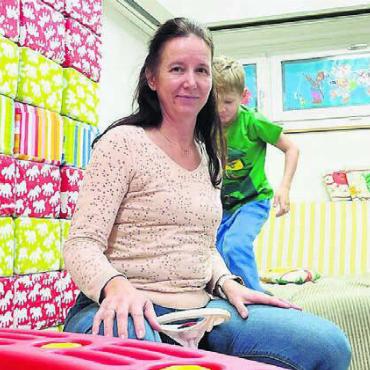 Happy End für das «Schnäggli» - Sandra Hansen kann ihre Spielgruppe weiterführen. Bild: spr/Archiv