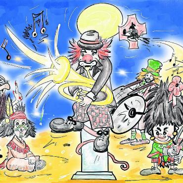 «Gäll, du kännsch mi ned?» - « Gäll, du kännsch mi ned?» Das ist der Titel einer Geschichte vom Freiämter Dichter Robert Stäger. Schon anno dazumal hat er die Fasnacht beschrieben, die eine lange Tradition in unserer Region hat. In der fünften Jahreszeit kann man in eine andere Rolle schlüpfen und einmal einfach anders sein: «En Naar, en Heid, en Maschgerat»... so ein Zitat von Robert Stäger: «Wer im Horner ned e paar Tag lang en Naar ischt, dä ischt ’s ganz Johr eine!» – «Also, ab an die Fasnacht und viel Freude!», wünscht «Etschgi». Bild: Etschgi
