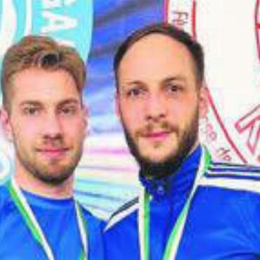 Wohler Goldregen - Roy Cipriano (links) und Antionio Lo Prete. Bild: zg