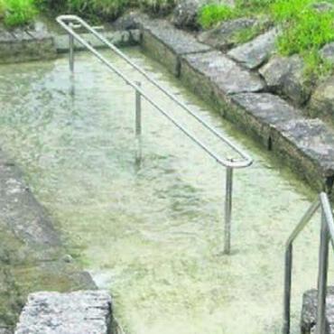 Kneipp-Saison ist eröffnet - Die Kneipp-Anlage in Bünzen erstrahlt in neuem Glanz. Bild: zg
