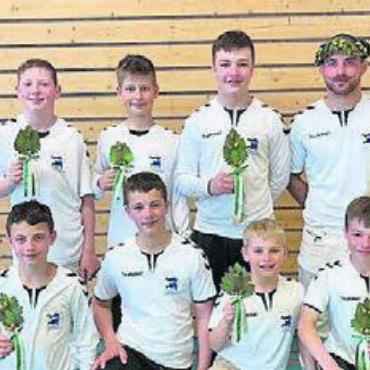 Starke Freiämter im Thurgau - Acht Sportler, sieben Kränze: Die NTR Freiamt im Thurgau. Bild: zg