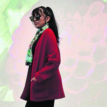 Die neuste Mode - Mit viel Eleganz: Auf dem Laufsteg wurden die Trends für Frühling und Sommer präsentiert.