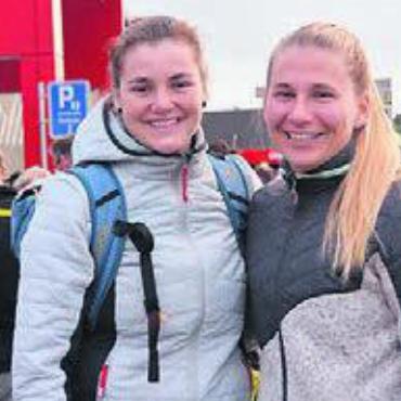 Unvergessliches Abenteuer - «Der Weg ist das Ziel», sagen Pascale Rymann (l.) und Ciara Leimgruber.
