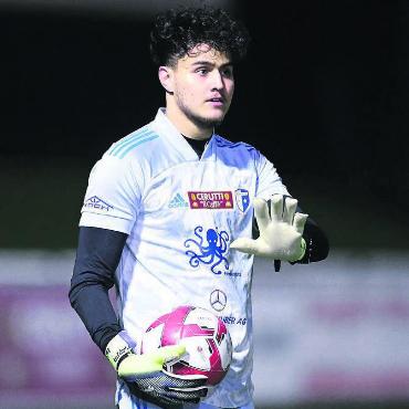 Es wird ernst - Lukas Winzap ist Wohlens Verstärkung auf der Goalie-Position.
