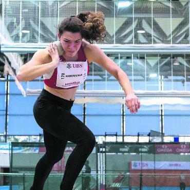 Rekord und Limitenkampf - Julia Hammesfahr wird an den Kantonalen Einkampfmeisterschaften um die Teilnahme an der U23-Europameisterschaft kämpfen. Bild: Athletix.ch