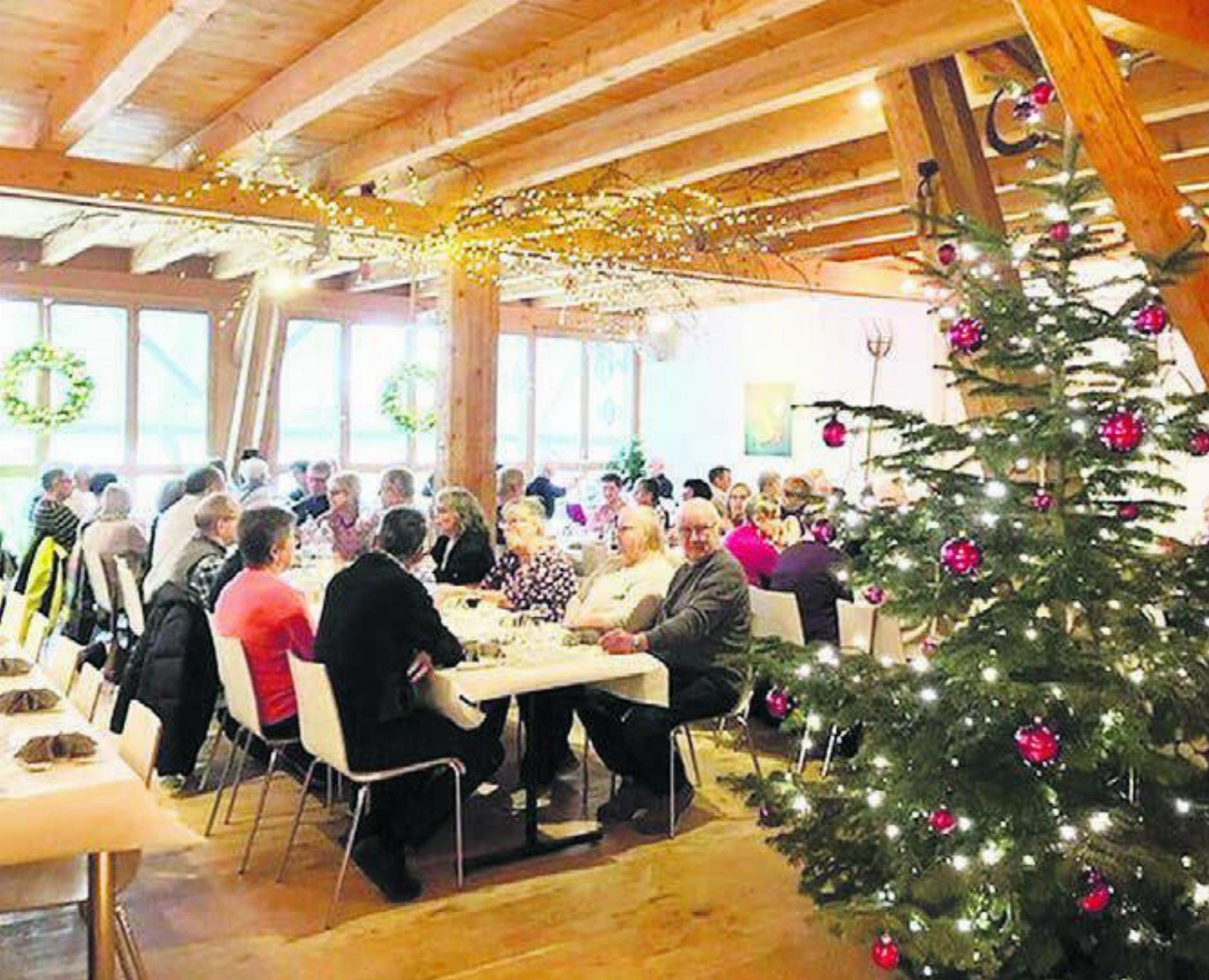 Die Seniorinnen und Senioren genossen einen gemütlichen Nachmittag. Bild: zg