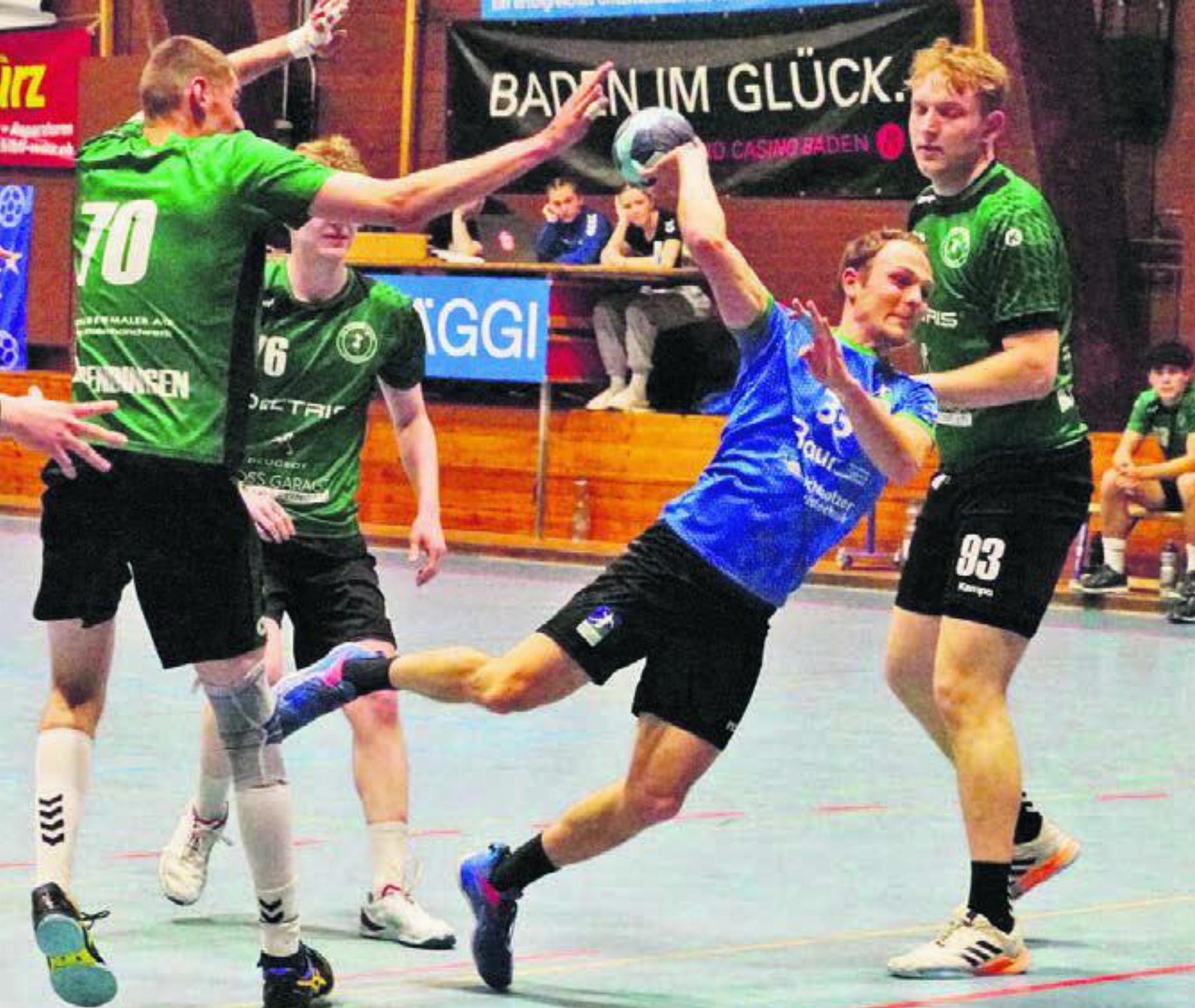 Fabian Brunner war mit 8 Treffern erfolgreichster Torschütze der Mutscheller. Bild: zg