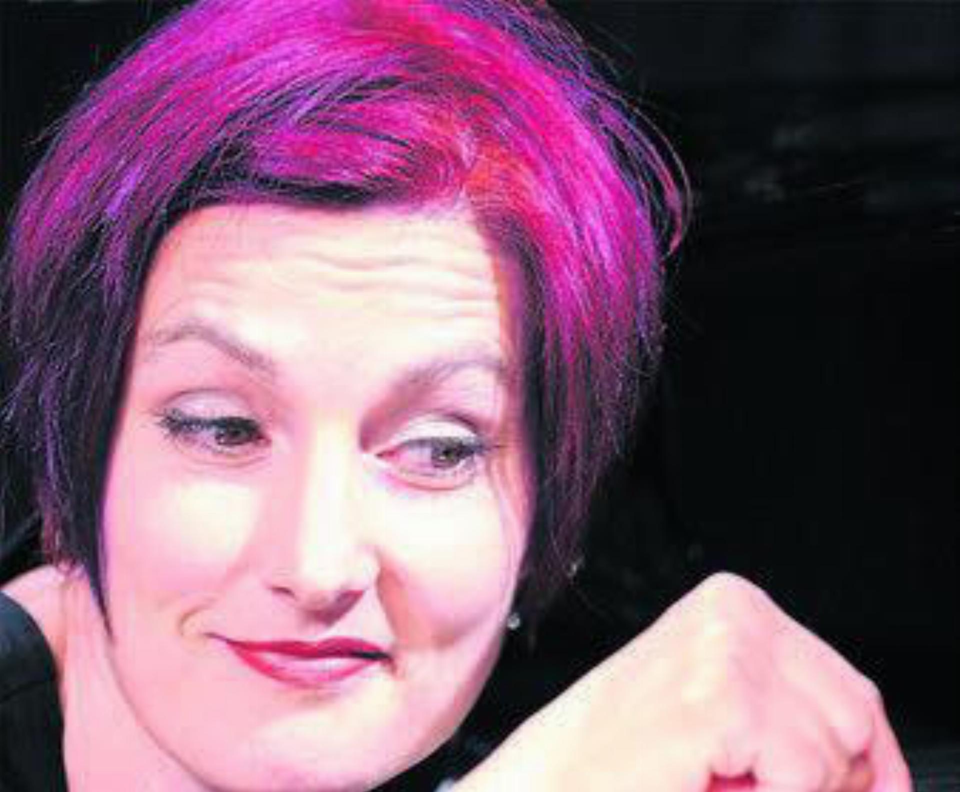 Esther Hasler gastiert mit ihrem sechsten Soloprogramm im Sternensaal. Bild: zg