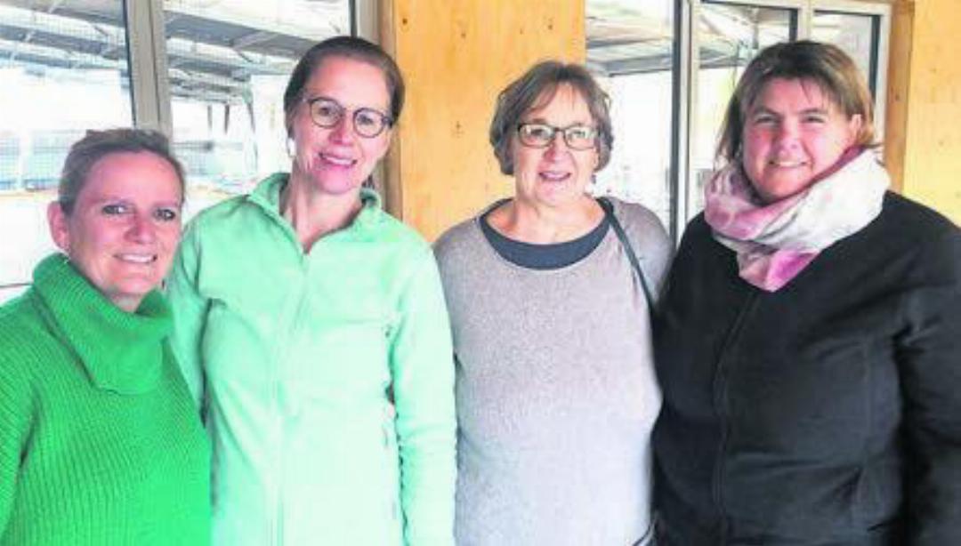 Die Organisatorinnen beider Vereine (v. l.): Christine Bächer, Präsidentin Gemeinnütziger Frauenverein; Nicole Lang, Christine Freudenthaler und Marianne Lüthi.