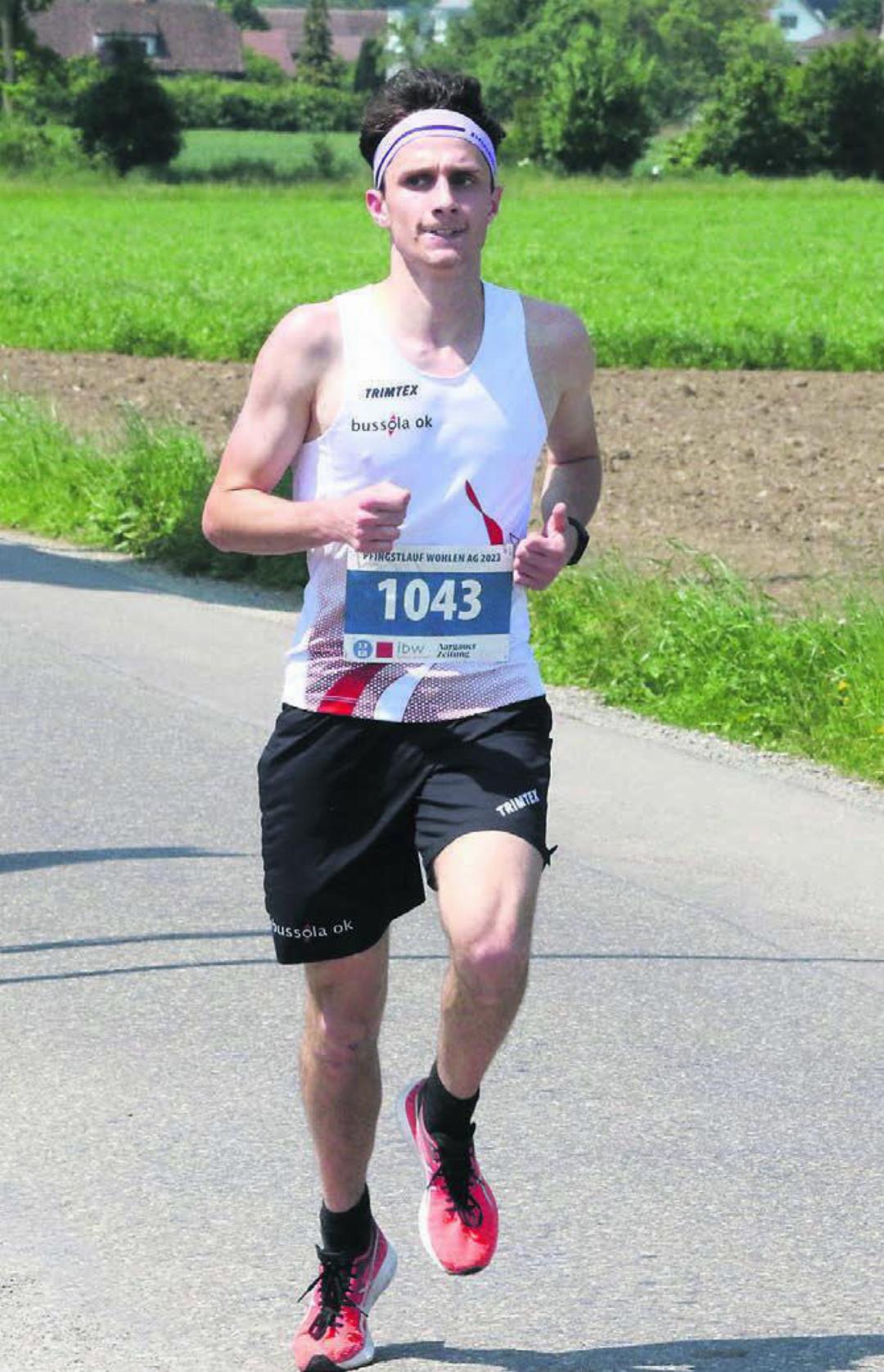 Der Bremgarter Orientierungsläufer Ricardo Schaniel gewann auf der Kurzstrecke über 3,9 km.
