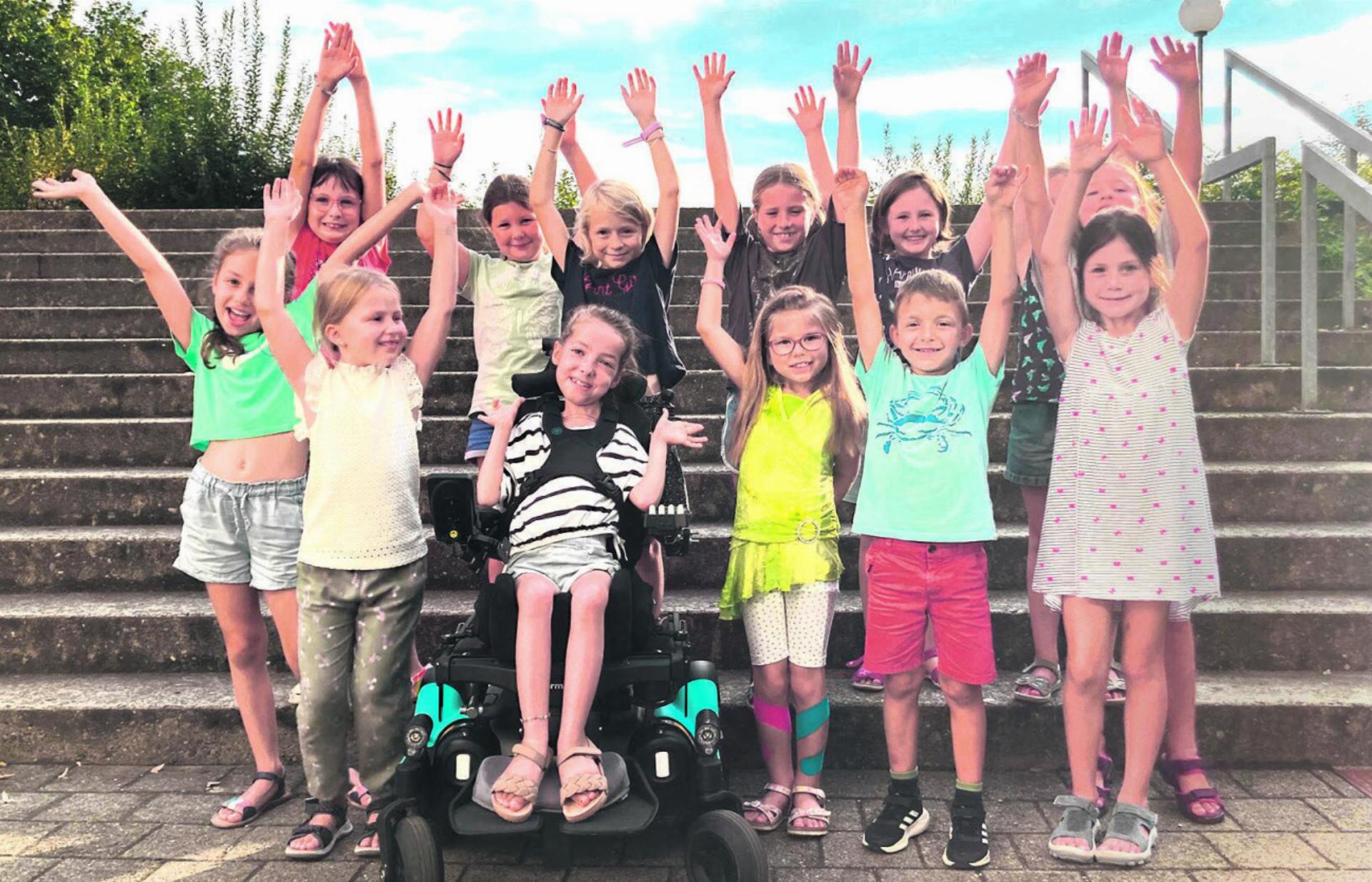 Es ist nicht zu übersehen: Singen im neugegründeten Kids-Chor macht grossen Spass. Foto: zVg