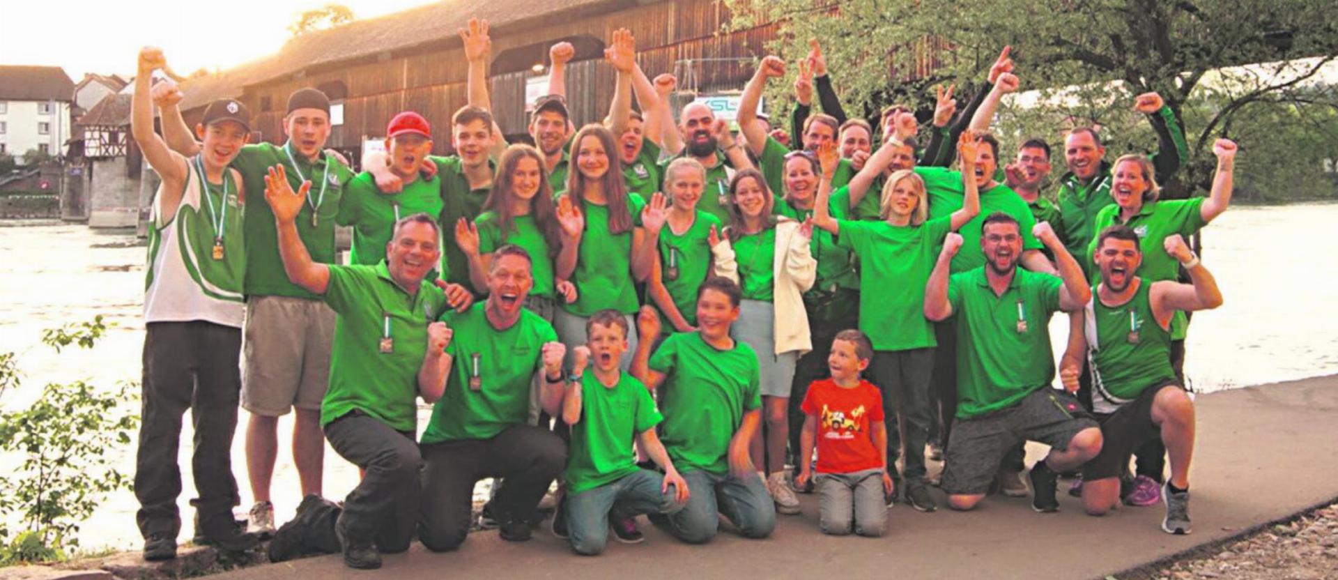 Die Sissler Pontoniere durften sich über manch gutes Resultat freuen. Foto: zVg