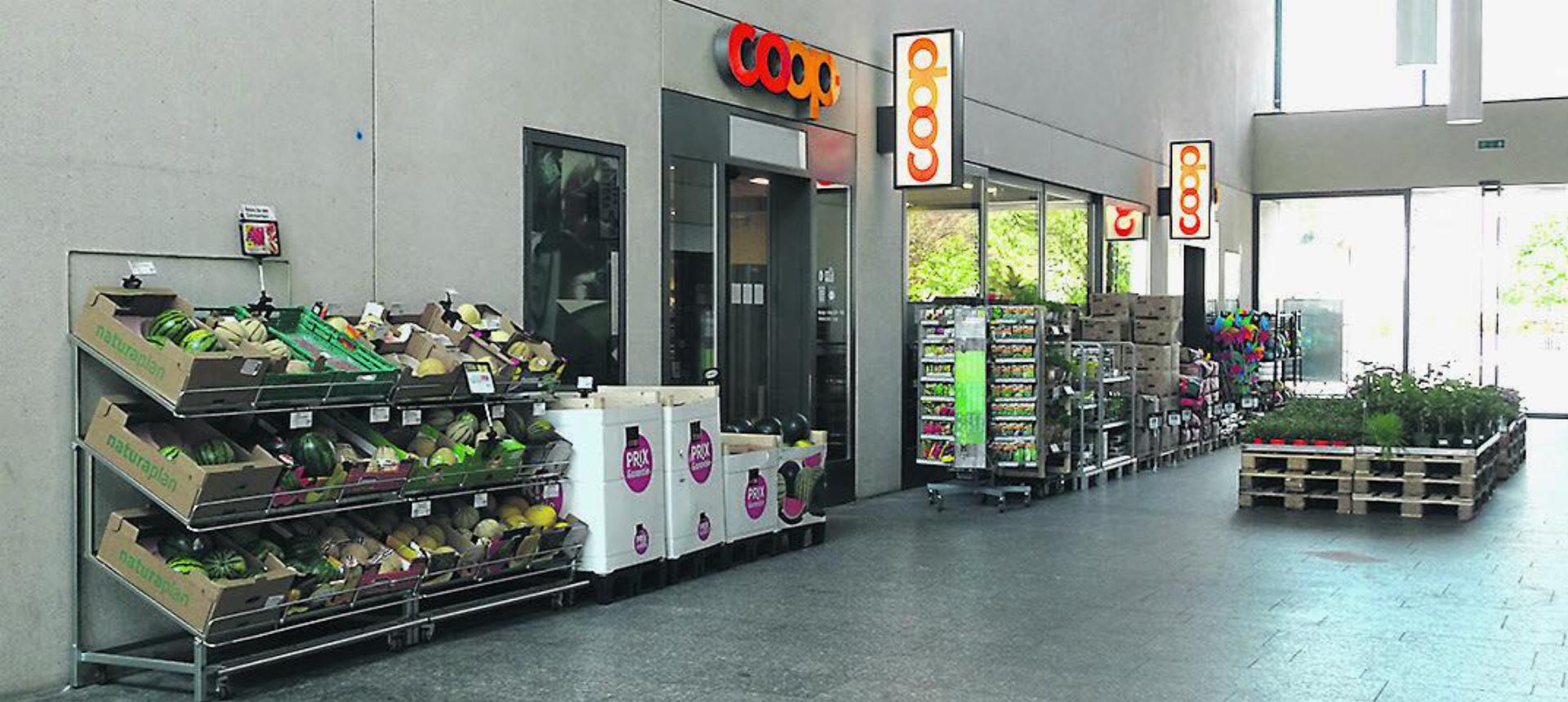 Der Coop-Supermarkt im Laufenburger XL-Gebäude wird in absehbarer Zeit im Zuge der Umbauarbeiten für zwei Monate geschlossen. Foto: Susanne Hörth