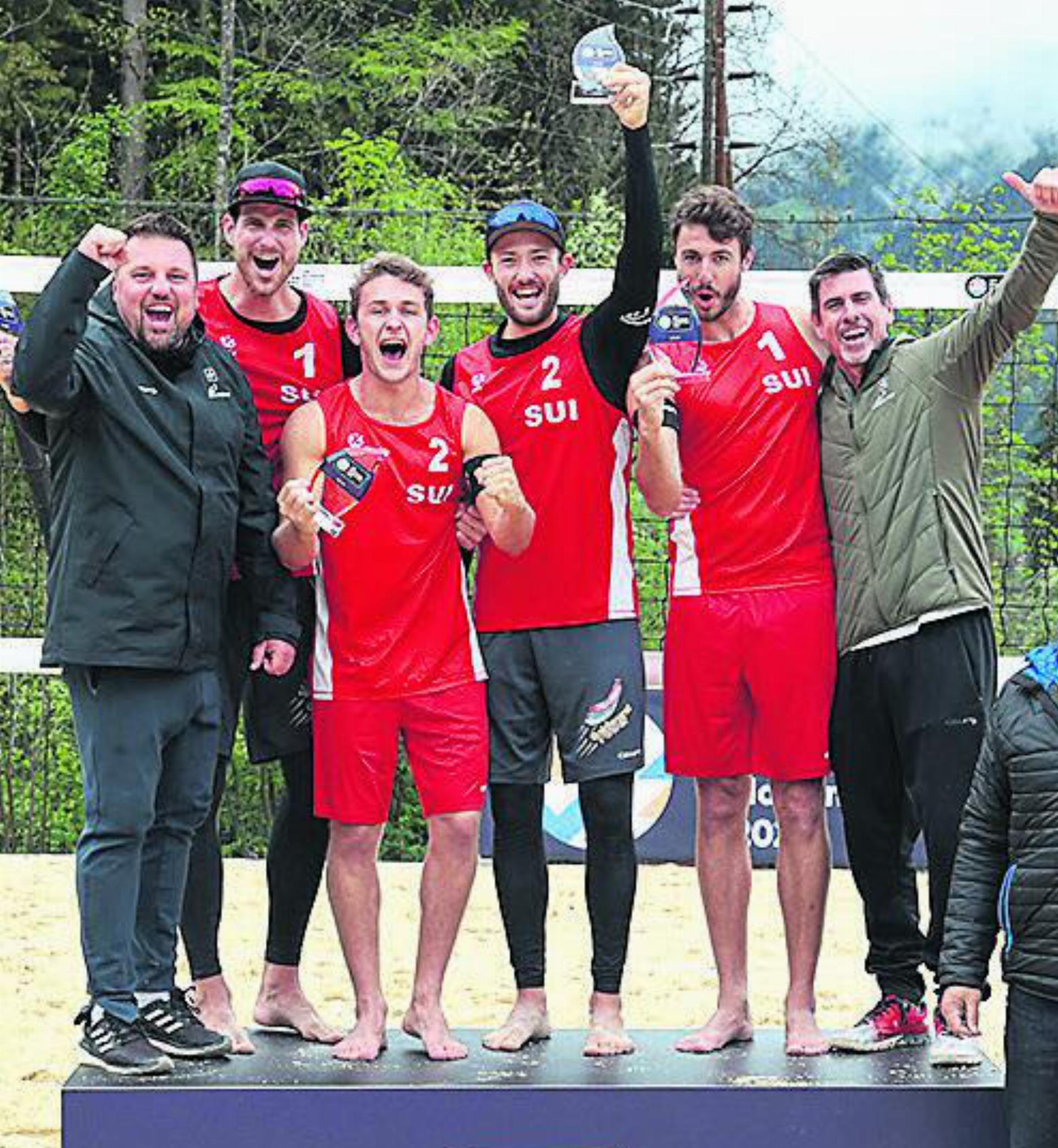 Schweiz im Final: Dillier mittendrin